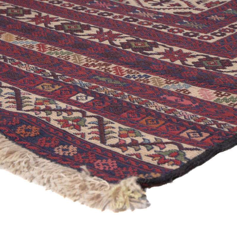 Afghánský kilim Koberec 127x189cm - vícebarevný