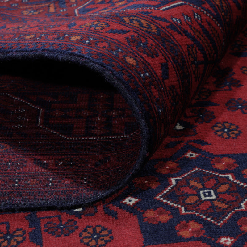 Afghánský koberec - Royal - 194 x 150 cm - červená