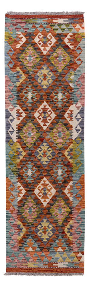 Kilim Maimana Koberec 60x202cm - Vlněný koberec
