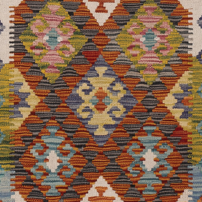 Kilim Maimana Koberec 60x202cm - Vlněný koberec