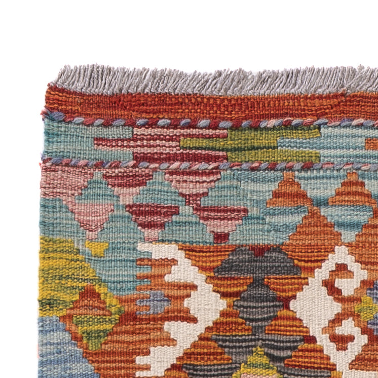 Kilim Maimana Koberec 60x202cm - Vlněný koberec