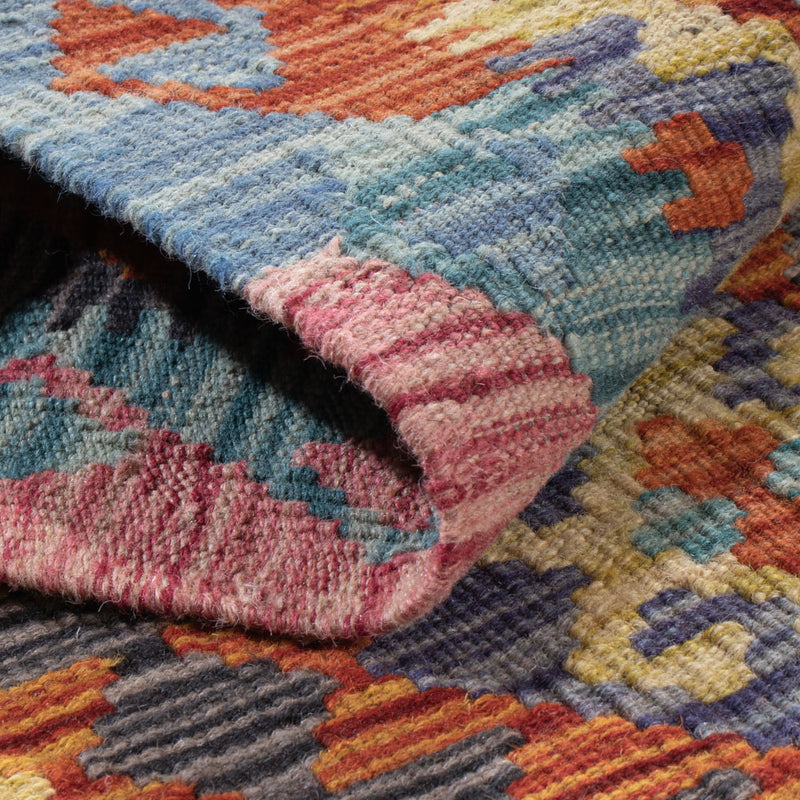 Kilim Maimana Koberec 60x202cm - Vlněný koberec