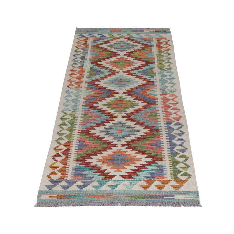Kilim Maimana Koberec 192x60cm - Vlněný koberec