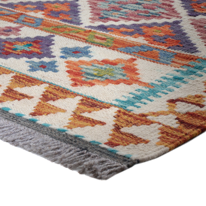 Kilim Maimana Koberec 58x193cm - Vlněný koberec