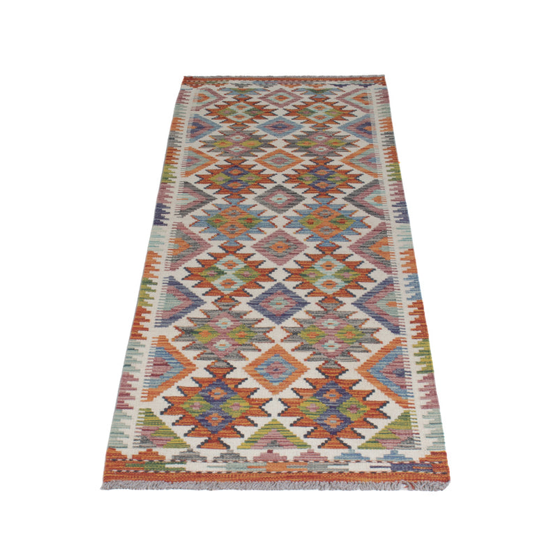 Kilim Maimana Koberec 60x200cm - Vlněný koberec