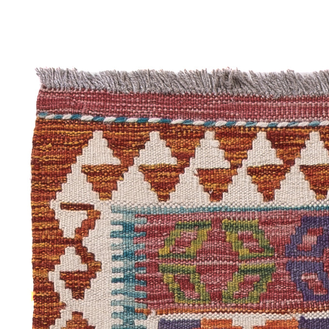 Kilim Maimana Koberec 194x59cm - Vlněný koberec