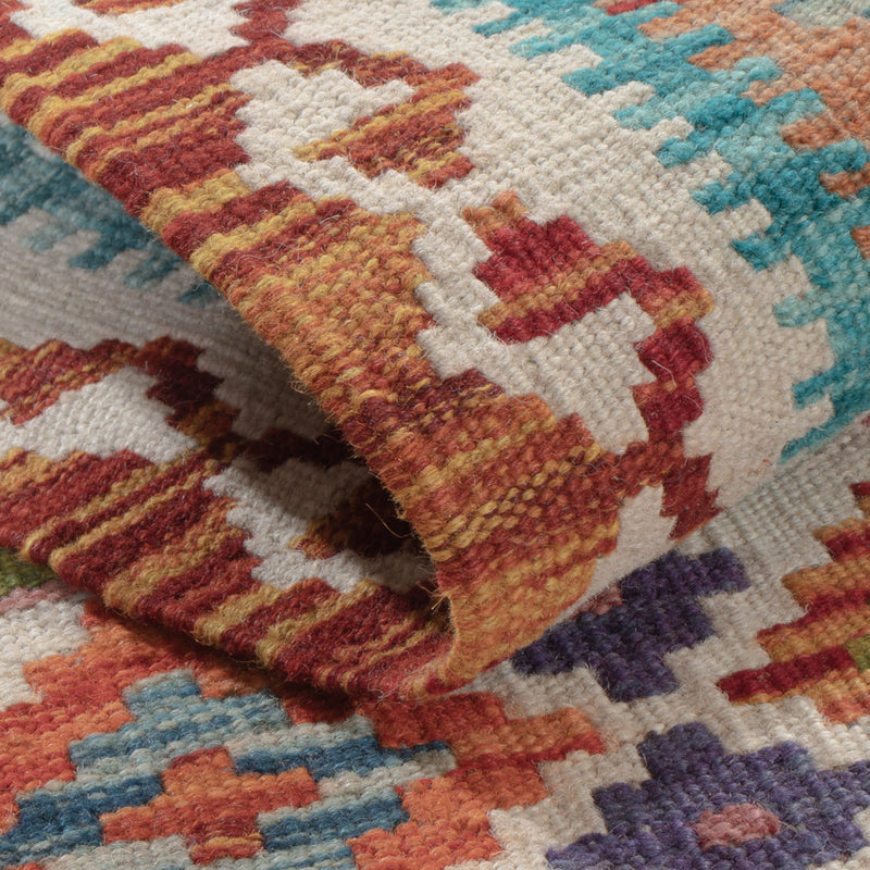 Kilim Maimana Koberec 57x191cm - Vlněný koberec