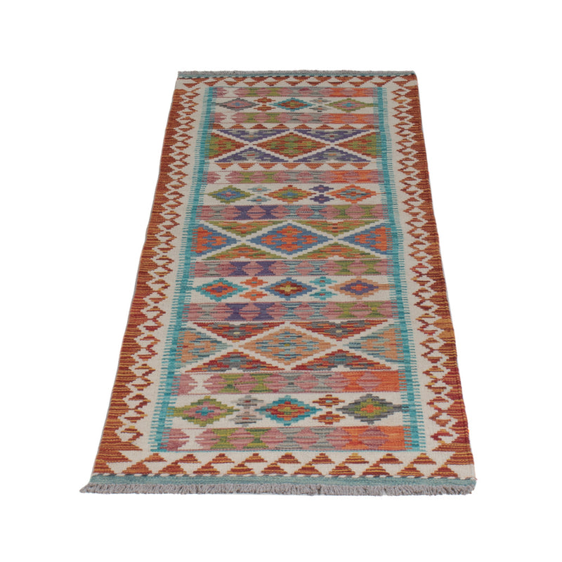 Kilim Maimana Koberec 57x191cm - Vlněný koberec