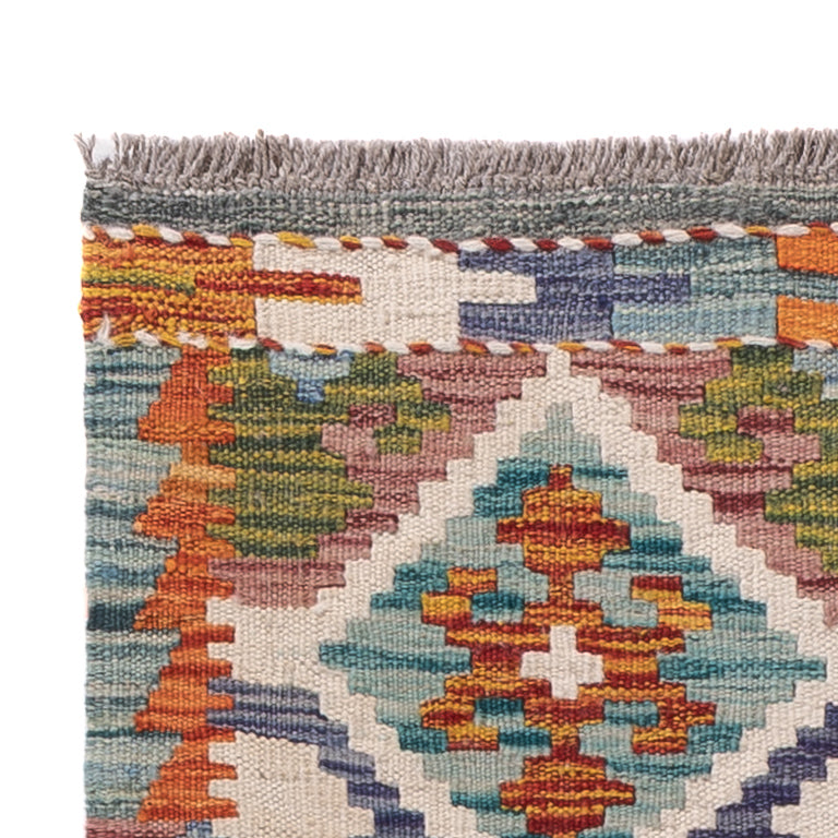 Kilim Maimana Koberec 64x188cm - Vlněný koberec