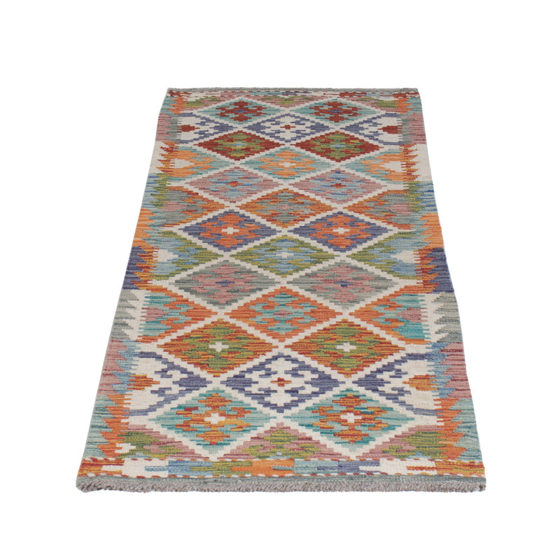 Kilim Maimana Koberec 64x188cm - Vlněný koberec
