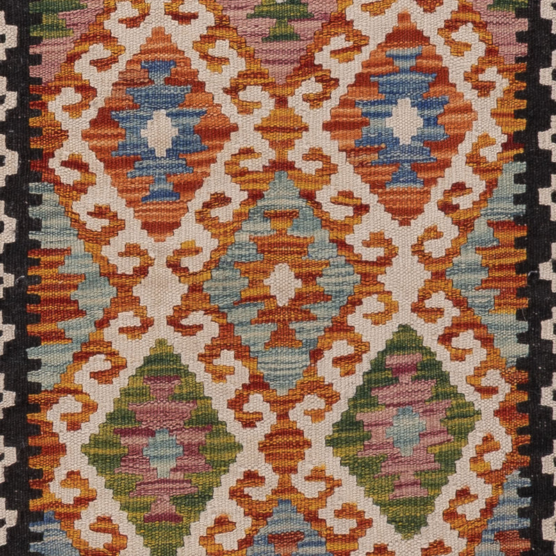 Kilim Maimana Koberec 68x203cm - Vlněný koberec