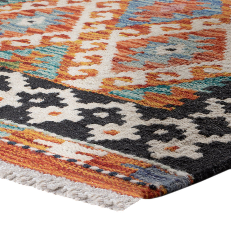 Kilim Maimana Koberec 68x203cm - Vlněný koberec