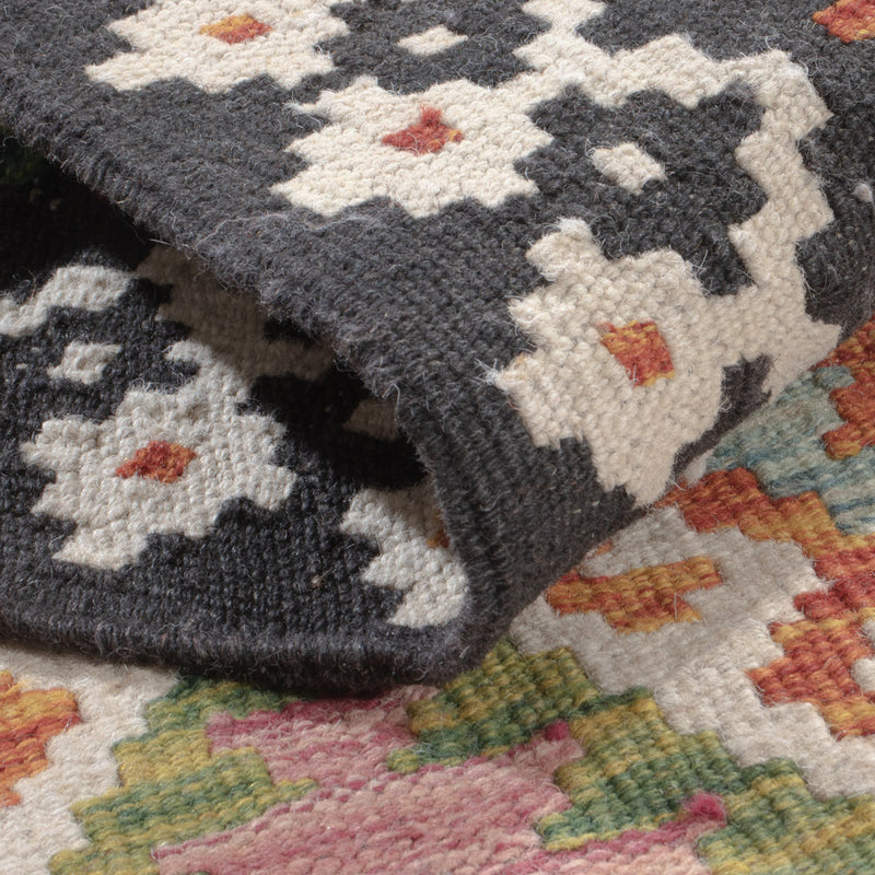Kilim Maimana Koberec 68x203cm - Vlněný koberec