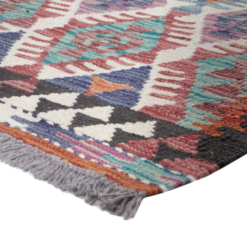 Kilim Maimana Koberec 198x59cm - Vlněný koberec