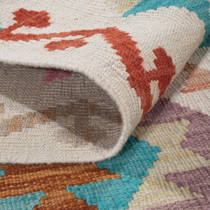 Kilim Maimana Koberec 184x67cm - Vlněný koberec