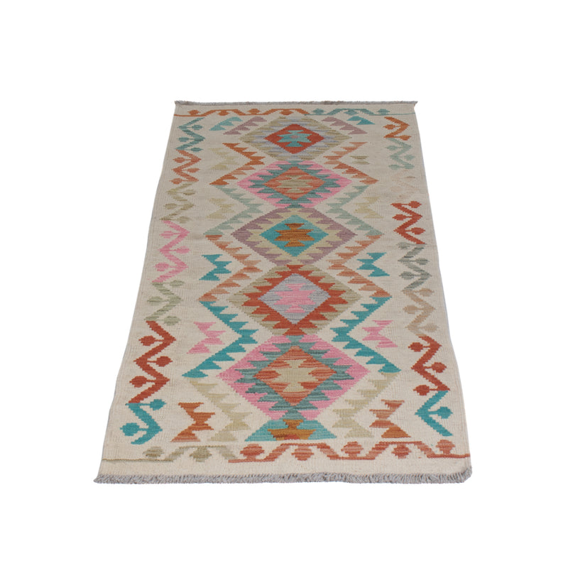 Kilim Maimana Koberec 184x67cm - Vlněný koberec