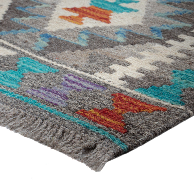 Kilim Maimana Koberec 82x195cm - Vlněný koberec