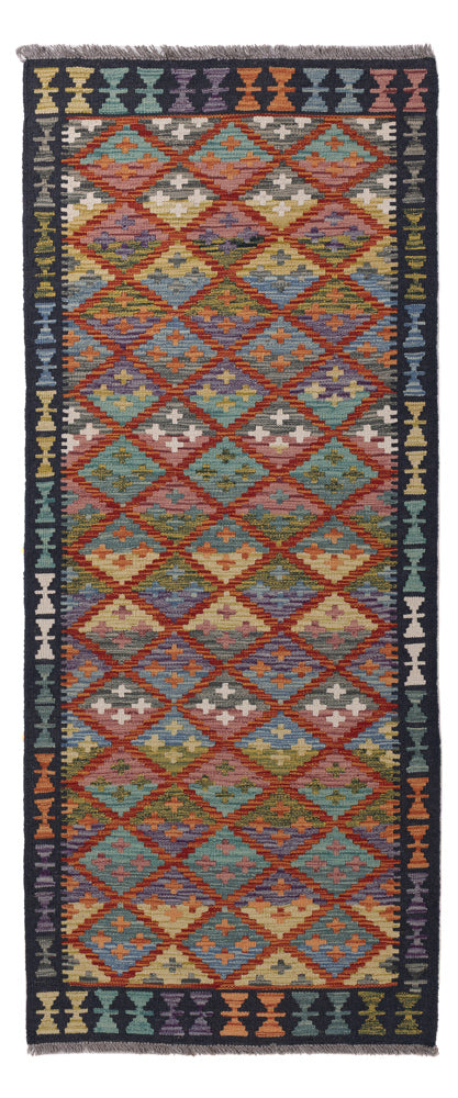 Kilim Maimana Koberec 82x198cm - Vlněný koberec