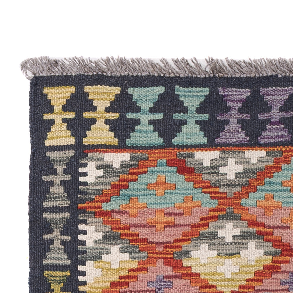 Kilim Maimana Koberec 82x198cm - Vlněný koberec