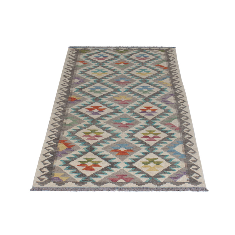 Kilim Maimana Koberec 206x80cm - Vlněný koberec
