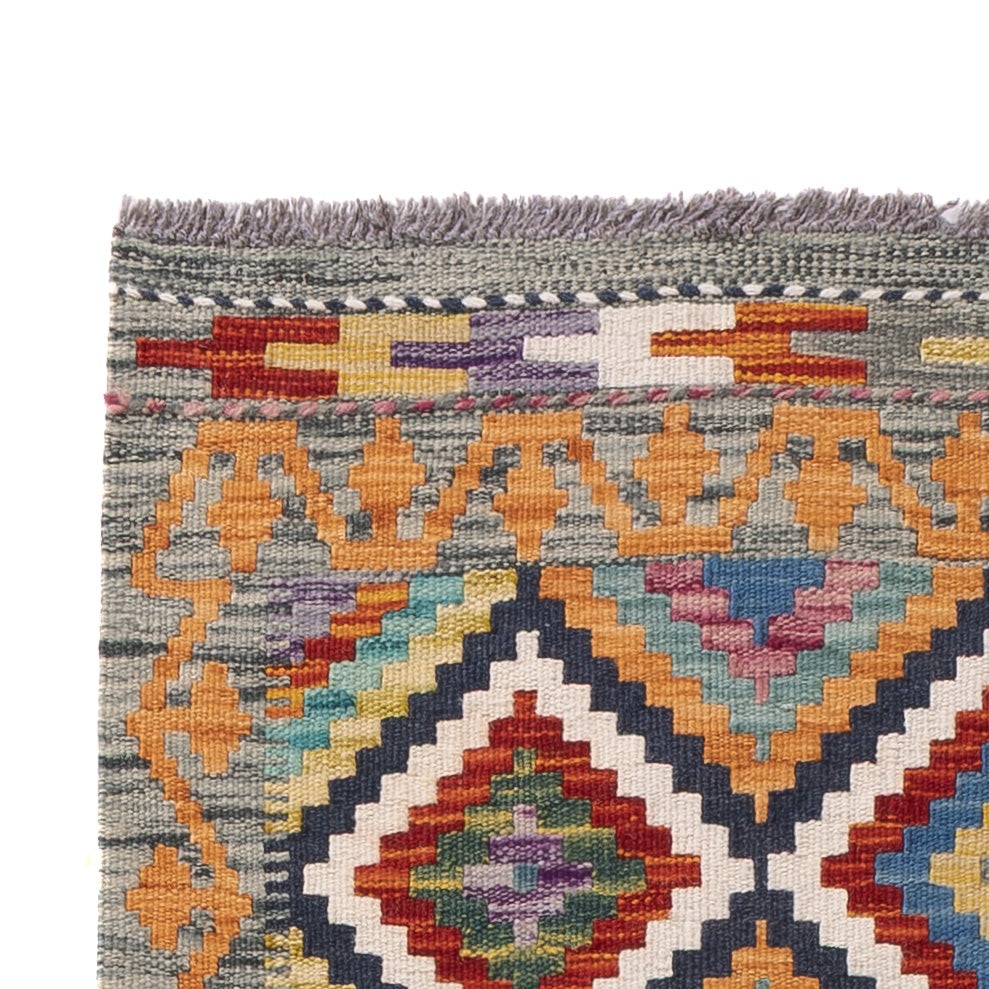 Kilim Maimana Koberec 84x197cm - Vlněný koberec