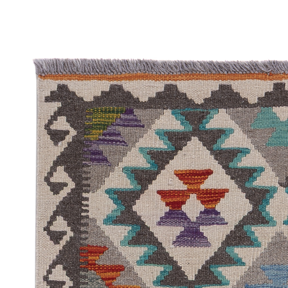 Kilim Maimana Koberec 79x209cm - Vlněný koberec