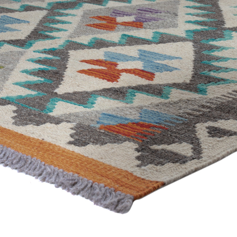 Kilim Maimana Koberec 79x209cm - Vlněný koberec