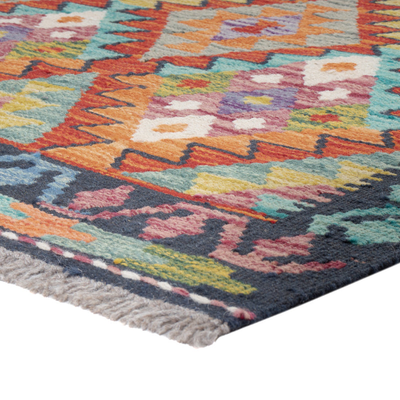 Kilim Maimana Koberec 80x191cm - Vlněný koberec