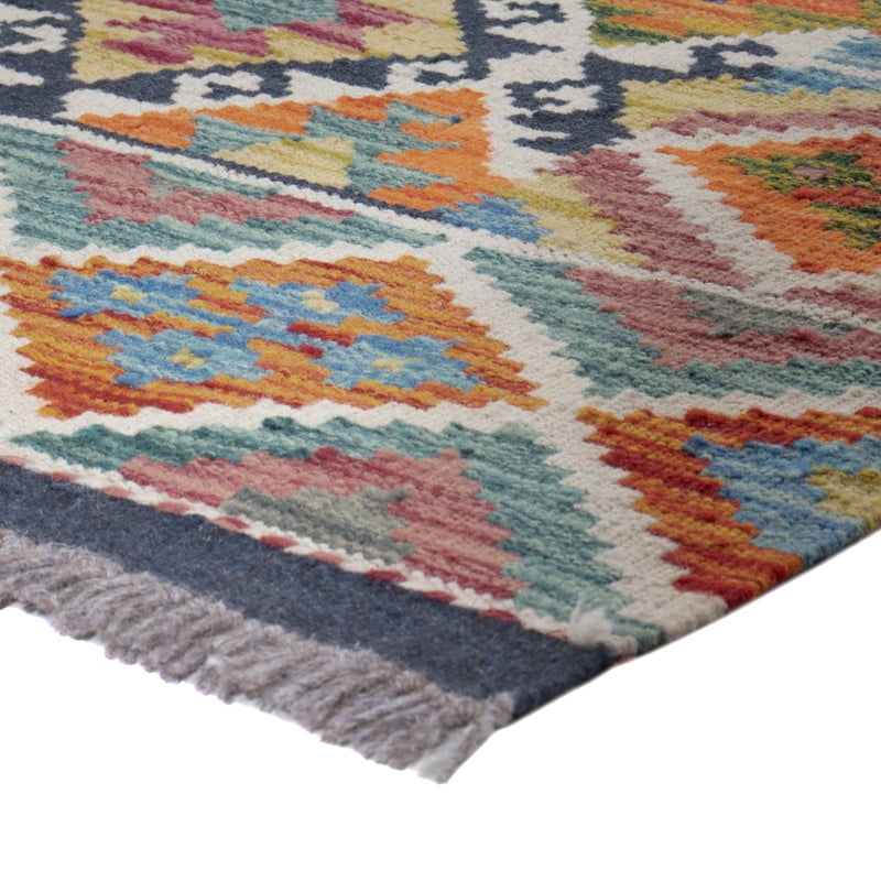 Kilim Maimana Koberec 80x190cm - Vlněný koberec
