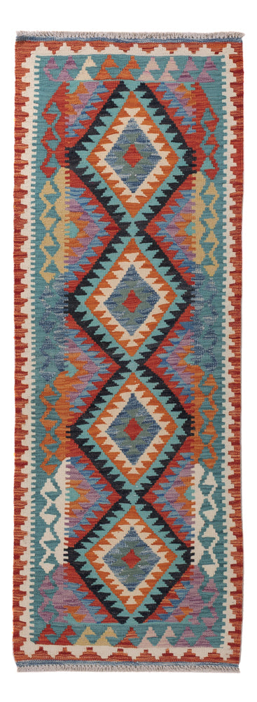 Kilim Maimana Koberec 203x73cm - Vlněný koberec