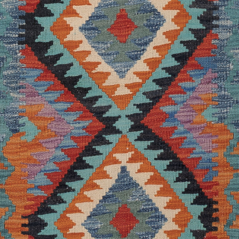 Kilim Maimana Koberec 203x73cm - Vlněný koberec