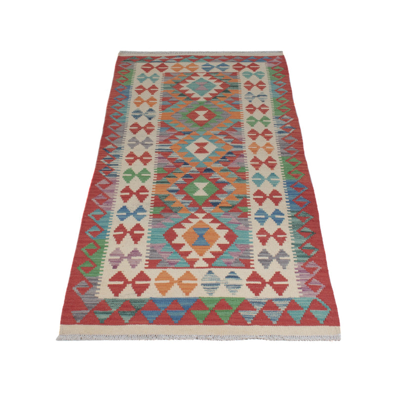 Kilim Maimana Koberec 76x209cm - Vlněný koberec