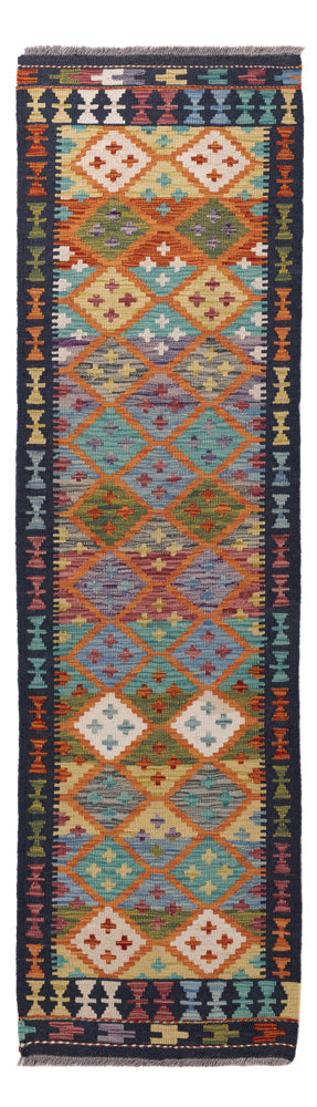 Kilim Maimana Koberec 60x217cm - Vlněný koberec