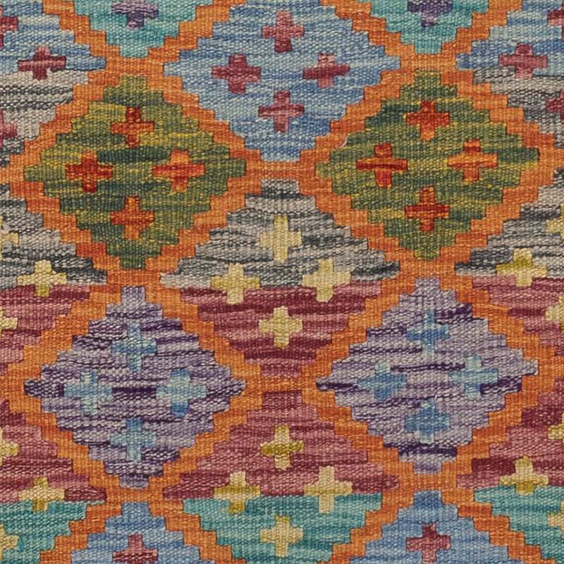 Kilim Maimana Koberec 60x217cm - Vlněný koberec