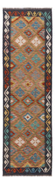 Kilim Maimana Koberec 203x58cm - Vlněný koberec
