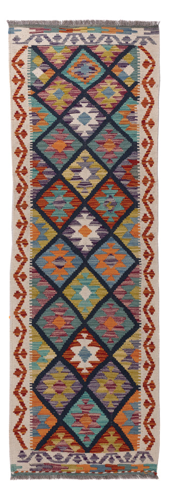 Kilim Maimana Koberec 66x210cm - Vlněný koberec