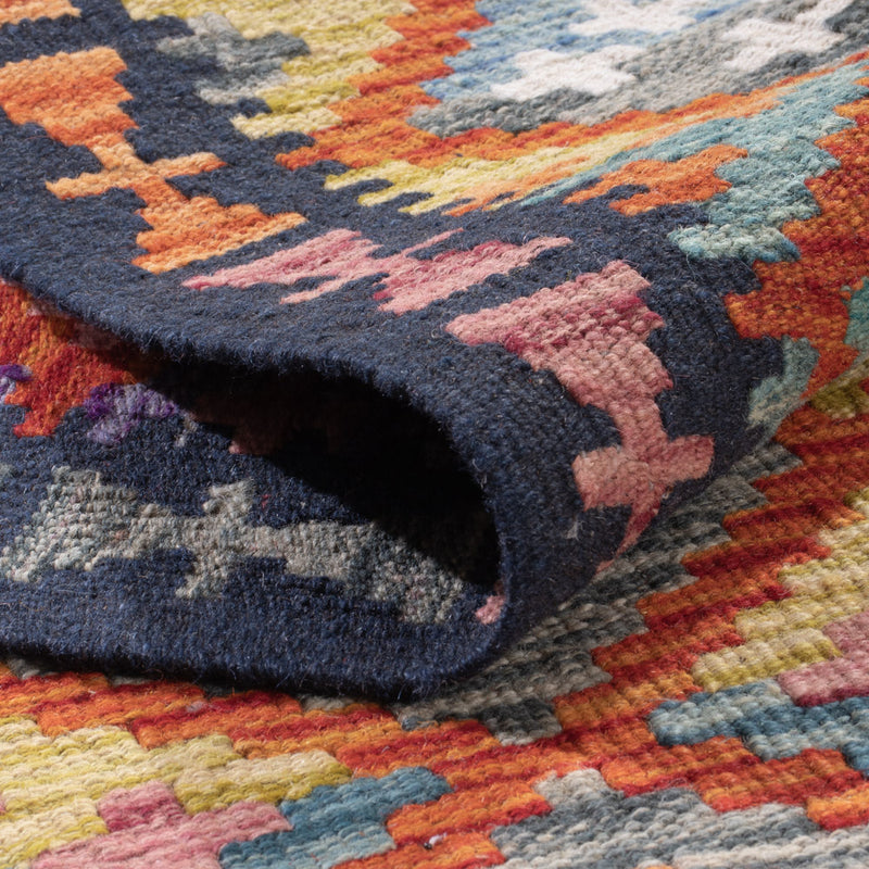 Kilim Maimana Koberec 80x204cm - Vlněný koberec