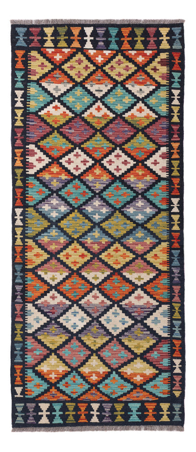 Kilim Maimana Koberec 84x196cm - Vlněný koberec