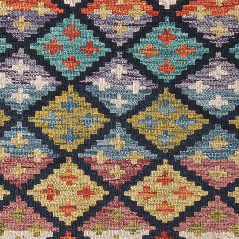 Kilim Maimana Koberec 84x196cm - Vlněný koberec