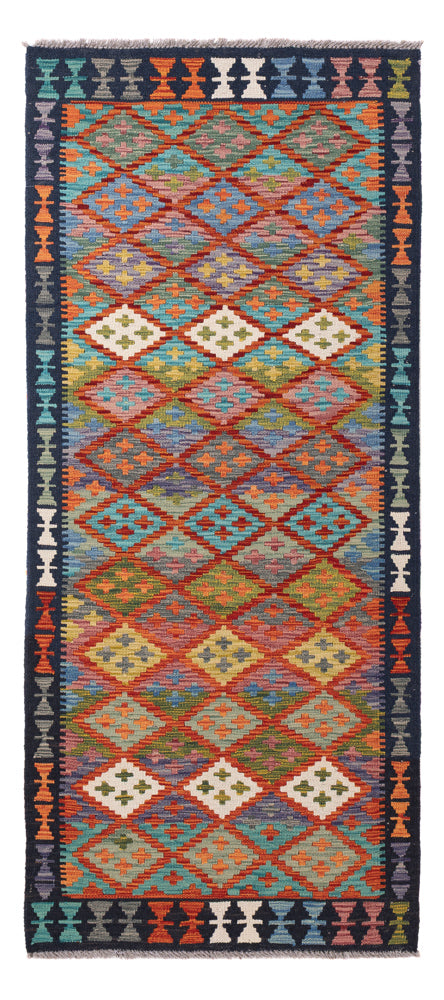 Kilim Maimana Koberec 195x84cm - Vlněný koberec