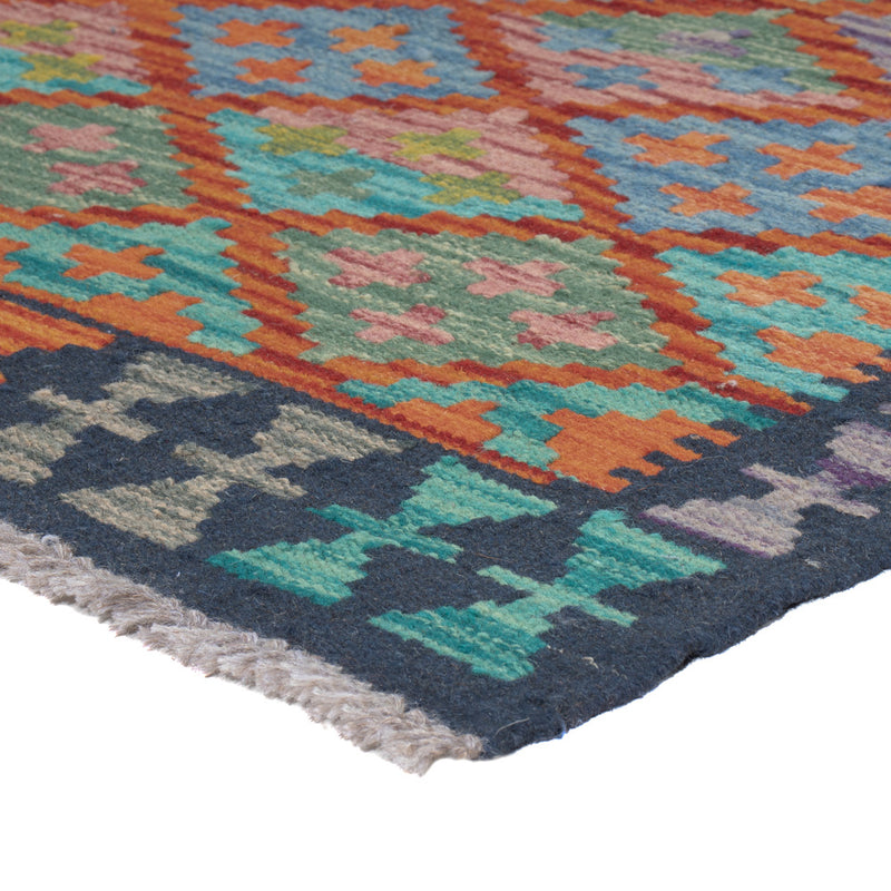 Kilim Maimana Koberec 195x84cm - Vlněný koberec