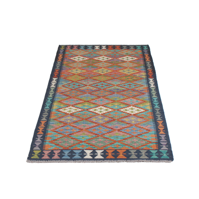 Kilim Maimana Koberec 195x84cm - Vlněný koberec