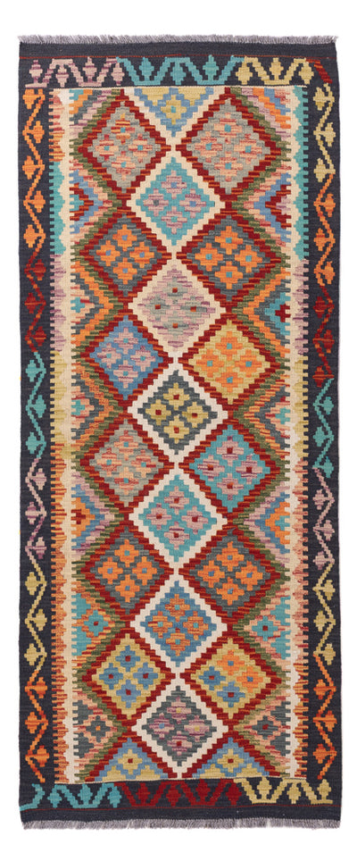 Kilim Maimana Koberec 79x193cm - Vlněný koberec