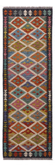 Kilim Maimana Koberec 67x202cm - Vlněný koberec