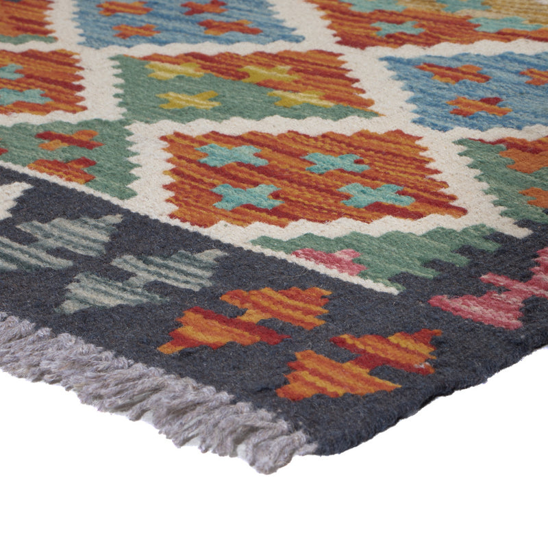 Kilim Maimana Koberec 67x202cm - Vlněný koberec