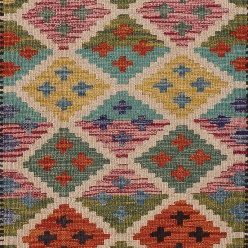 Kilim Maimana Koberec 65x196cm - Vlněný koberec