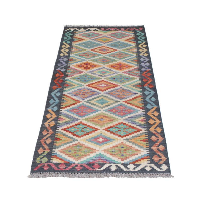 Kilim Maimana Koberec 61x200cm - Vlněný koberec