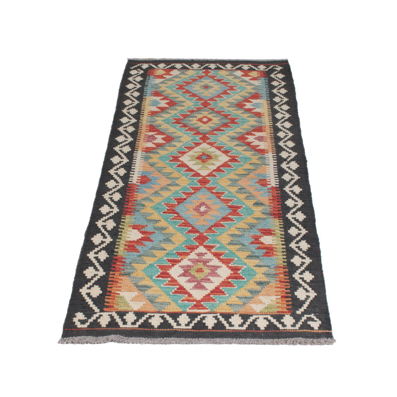 Kilim Maimana Koberec 65x193cm - Vlněný koberec