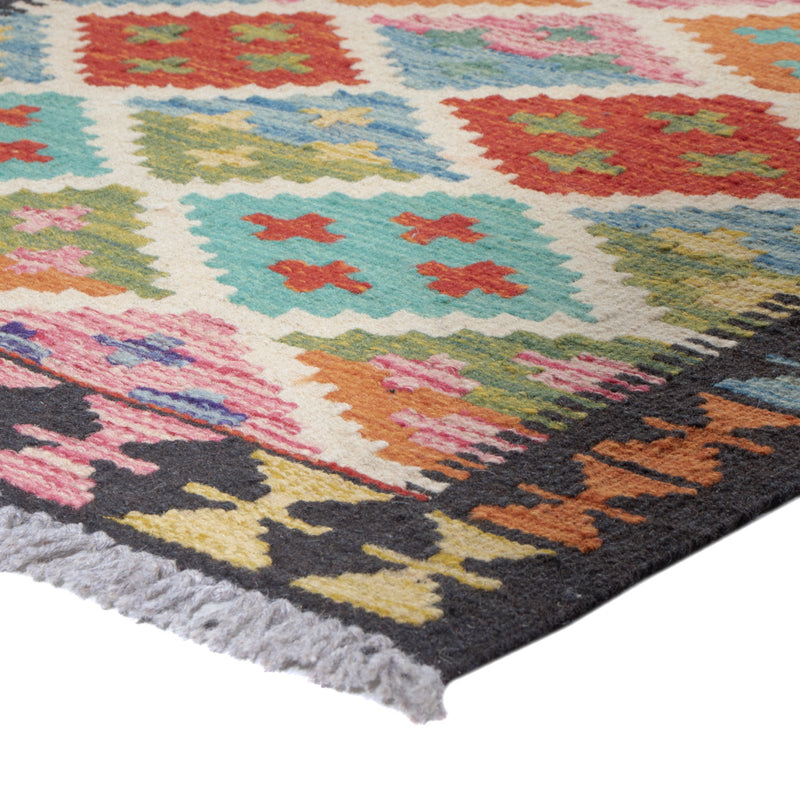 Kilim Maimana Koberec 63x197cm - Vlněný koberec