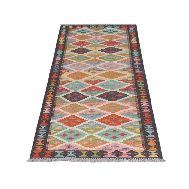 Kilim Maimana Koberec 63x197cm - Vlněný koberec